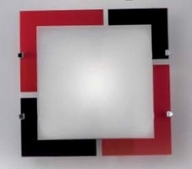 NU 9-357/1 rot/Schwarz Свет-к