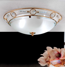 DL 7-480/38 gold-matt/462 opal-matt  Свет-к
